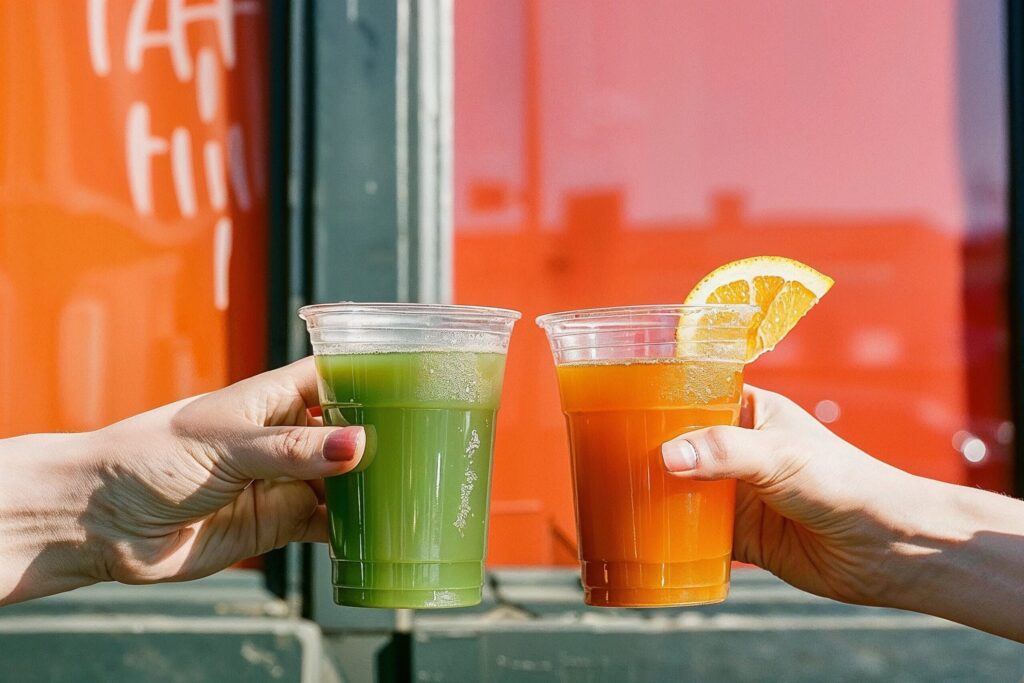 What are the five steps to making a smoothie?