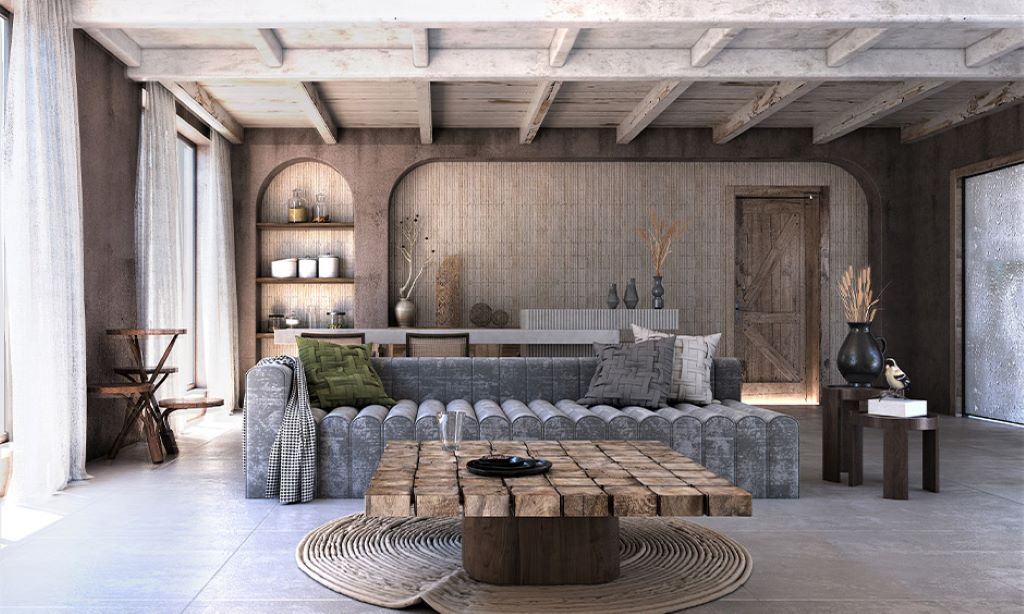 The Artful Blend: Mixing Textures in Rustic Scandinavian Interior Design