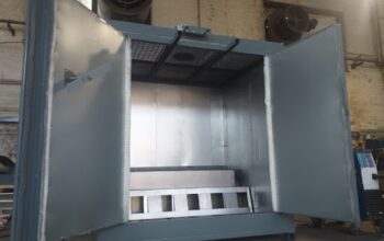 What air quality is needed for powder coating